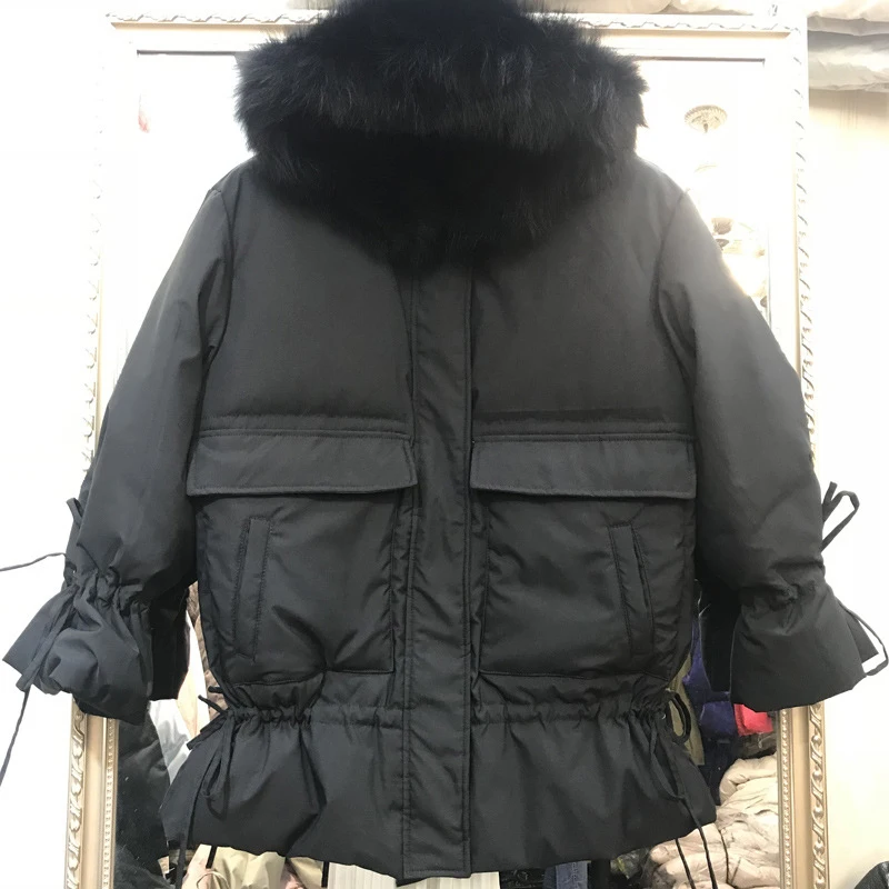 Fitaylor женские зимние куртки средней длины с хлопковой подкладкой пальто