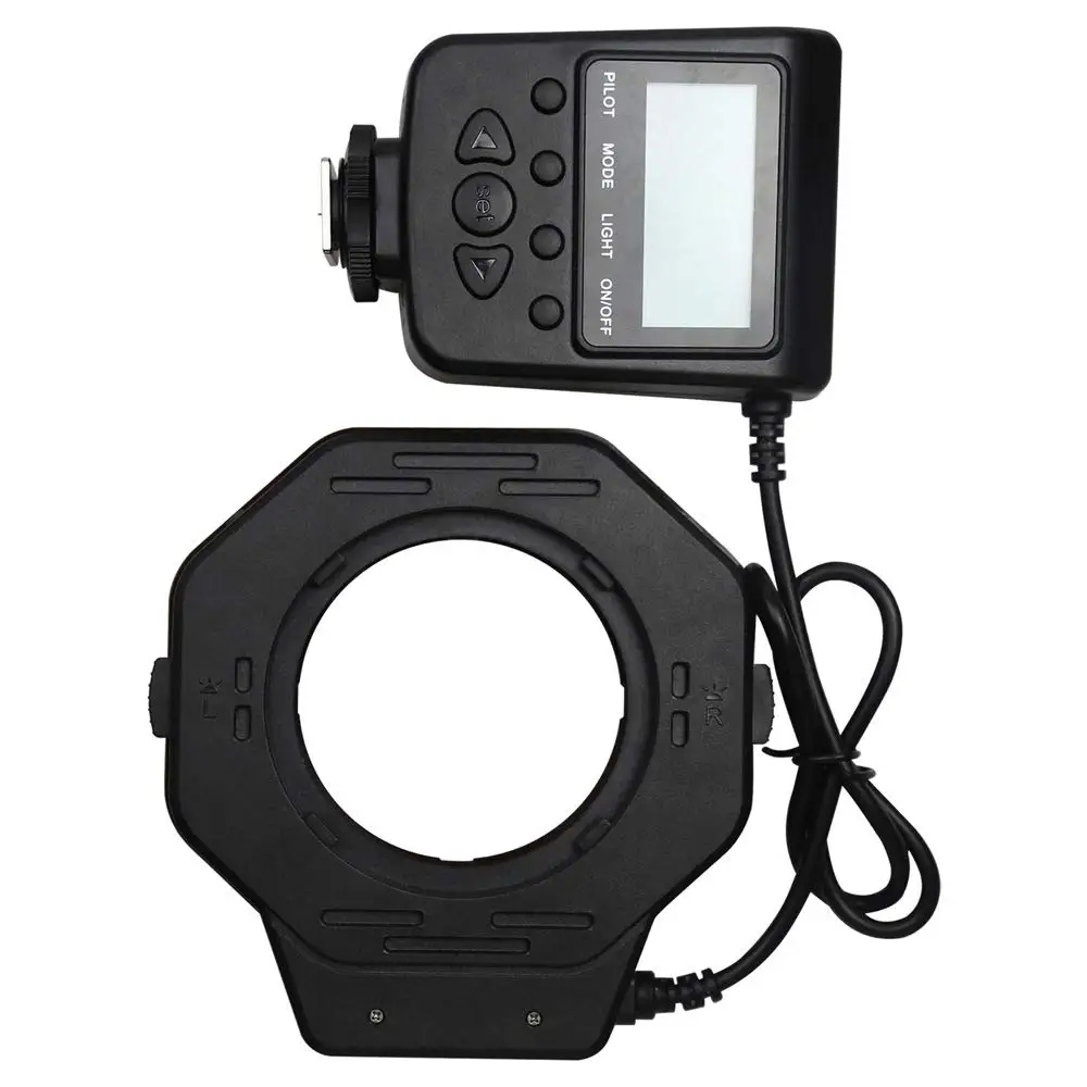 Съемка SL 103C макро кольцо вспышка светильник светодиодный 6800 к диаметр 52 55 58 62 67 72 77