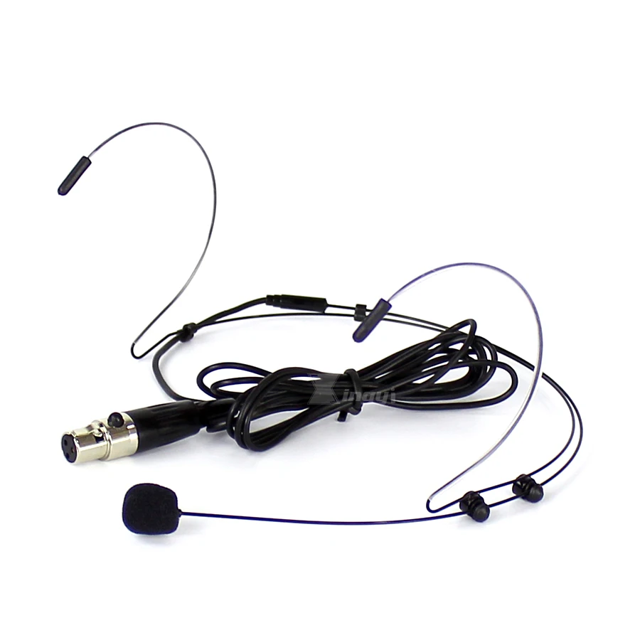 Проводные наушники вкладыши Mini XLR 3 Pin TA3F гарнитура с конденсаторным микрофоном