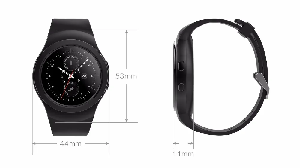 Bluetooth Smartwatch AS2 вращающиеся часы с рамкой для ios Android умные часы heartrate для samsung gear S3 HUAWEI watch 2 KW88 DZ09