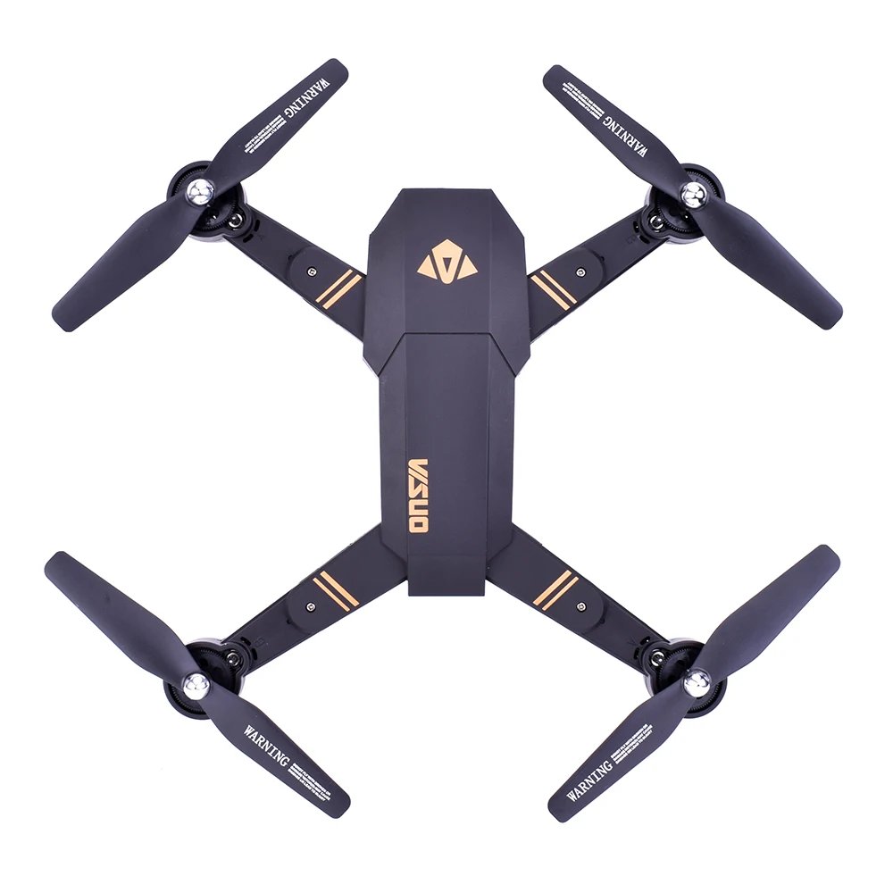 Складной Дрон VISUO XS809HW с широкоугольной HD камерой 720P Wi Fi FPV режимом удержания