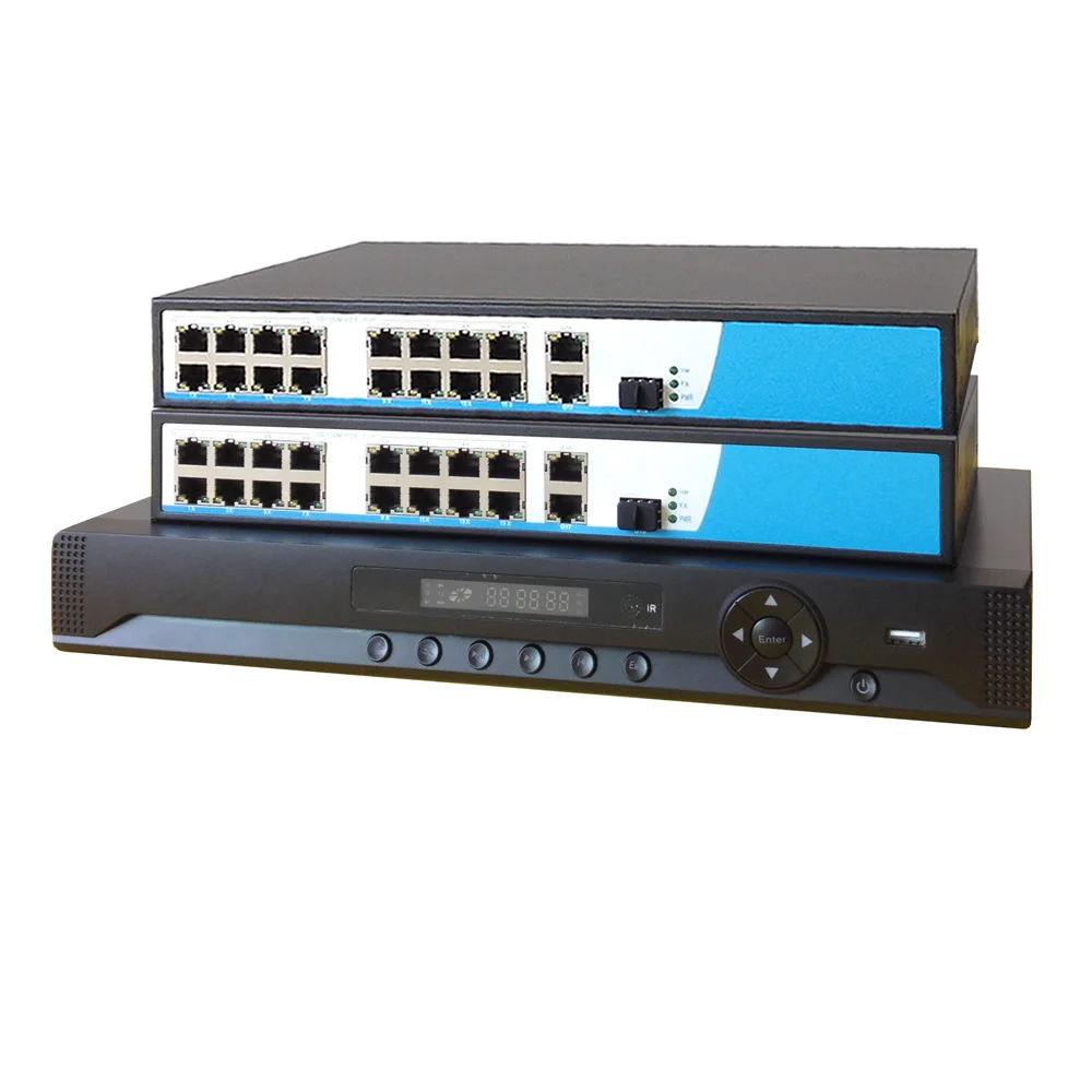 Система безопасности 32 шт. POE камера 32ch NVR+ коммутатор PoE+ 2MP ip-камера+ 8 ТБ HDD+ дисплей водонепроницаемая система ночного видения