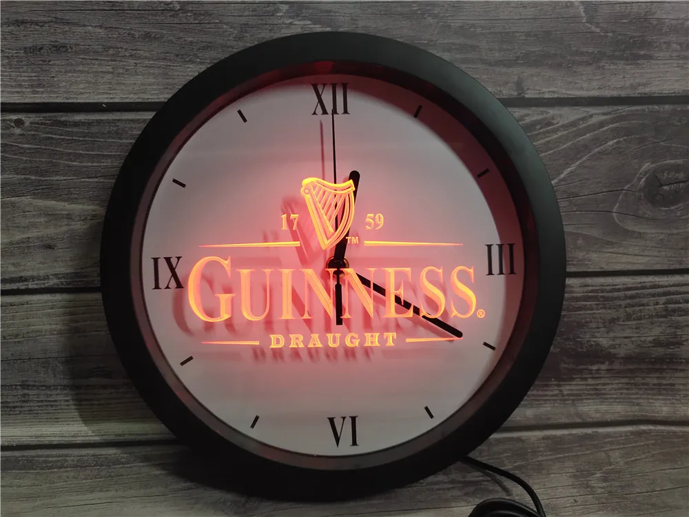Винтажные логотипы Guinness приложение для пивного бара RGB 5050 светодиодные неоновые