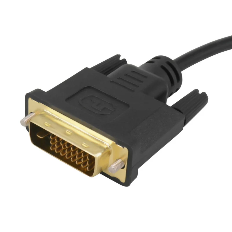 DVI Мужской к VGA Женский видео конвертер адаптер 24 + 1 25 Pin DVI-D Кабель-адаптер для ТВ PS3