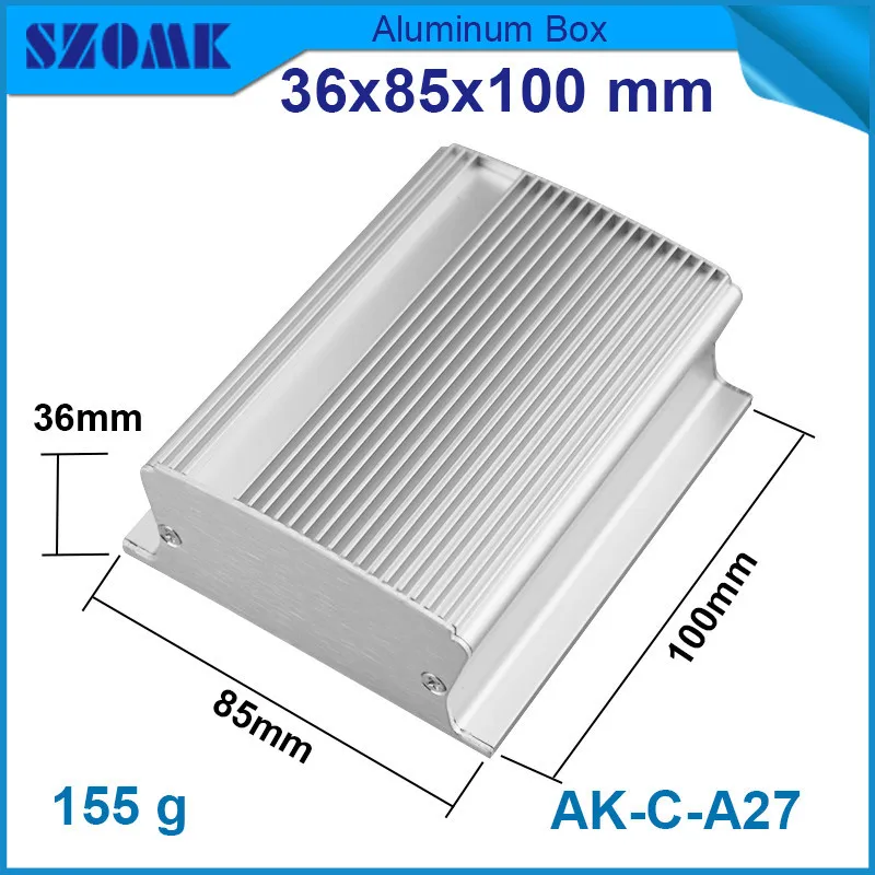 1 шт. Бесплатная доставка алюминиевый распределительный корпус серебристого