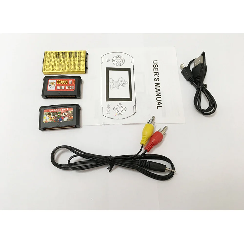 Портативная игровая консоль PXP 3 портативная 16 бит игровая консоль ретро цветной видео геймпад игровой контроллер PXP3 подарки для детей