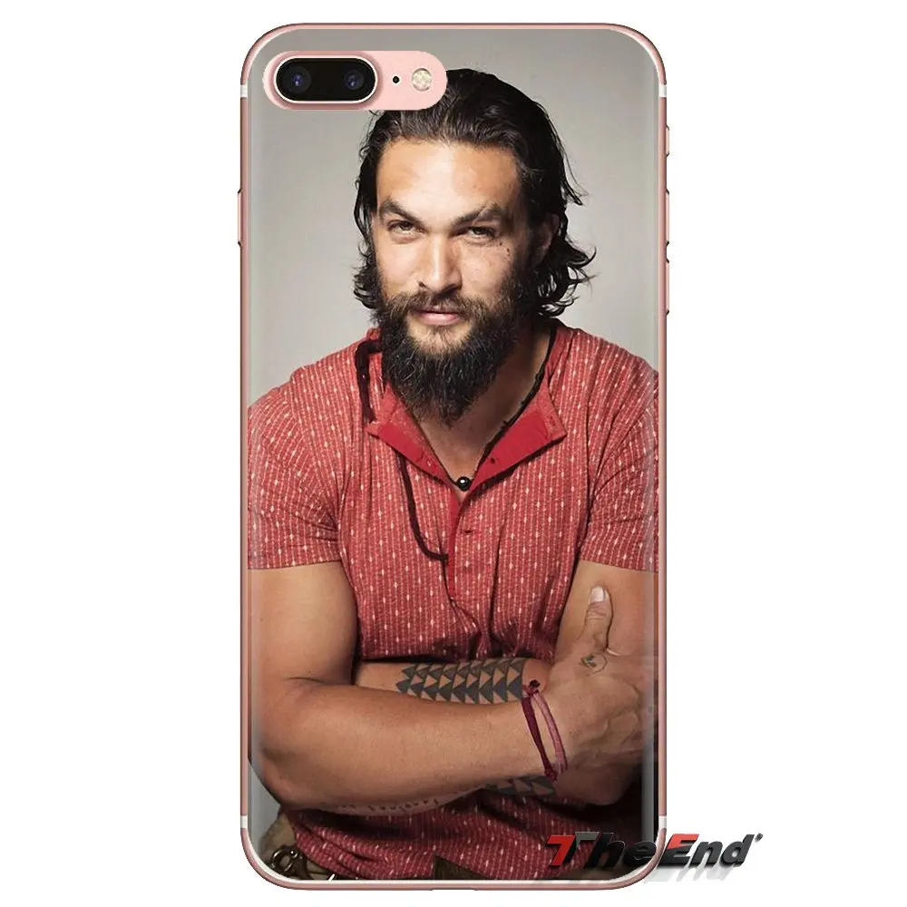 For iPod Touch Apple iPhone 4 4S 5 5S SE 5C 6 6S 7 8 X XR XS Plus MAX Silicone Phone Cases Cover khal drogo Jason Momoa USA Star |