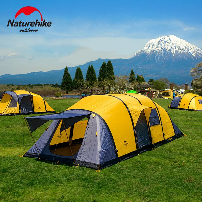 

Naturehike Wormhole Series Camping Tent Outdoor Inflatable Tent 5-8 Persons Large Family Tents Breathable Waterproof Tents