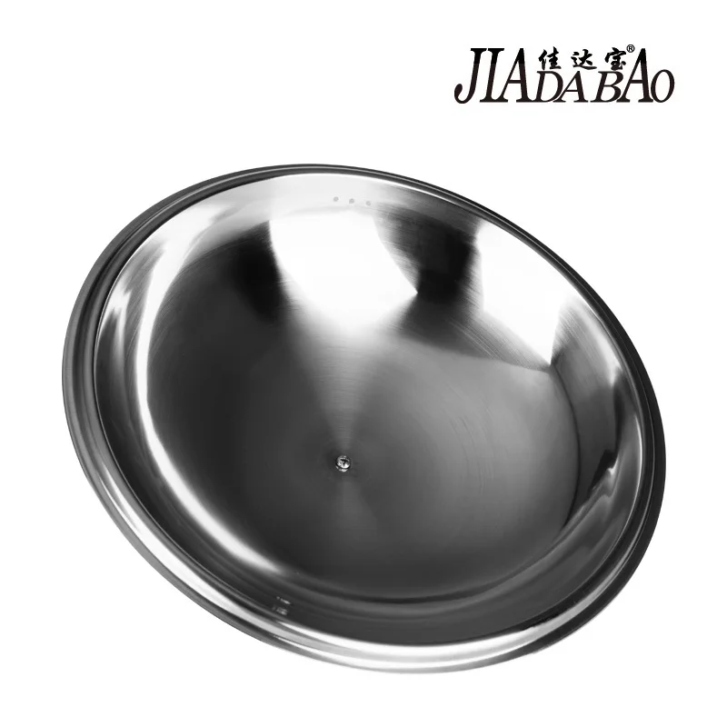 Non magnetic multi-purpose stainless steel pot lid multi frying pan hot wok steamer cover 34 36 38 40cm | Дом и сад