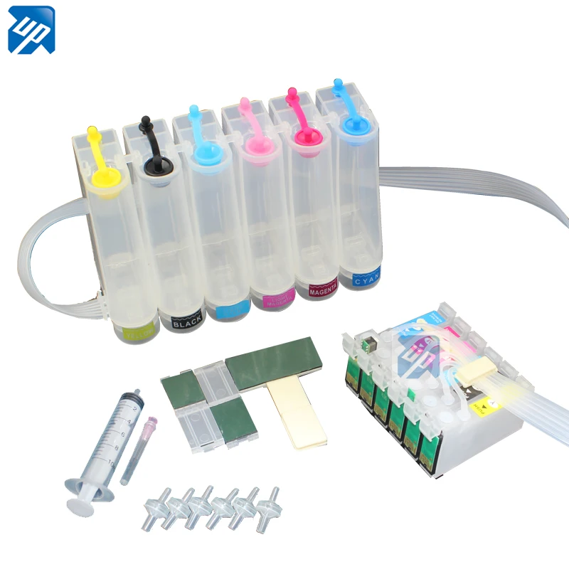 Пустые чернила CISS CIS T078 78 для Epson R260 R280 R380 RX580 RX595 RX680 Artisan 50 | Компьютеры и офис