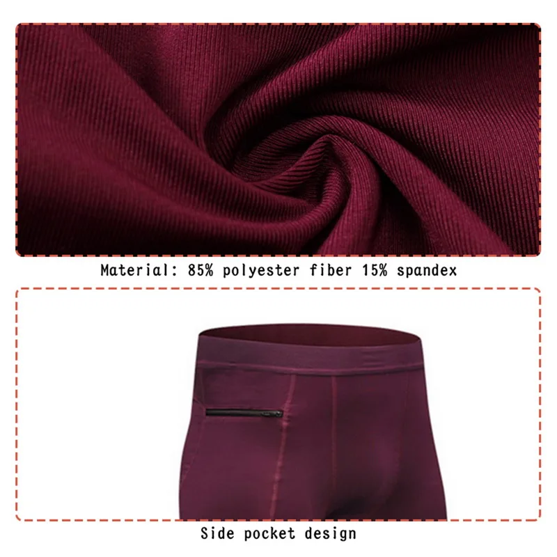 2019 новые брюки для мужчин твердые эластичные трико бега мужские фитнес Футбол