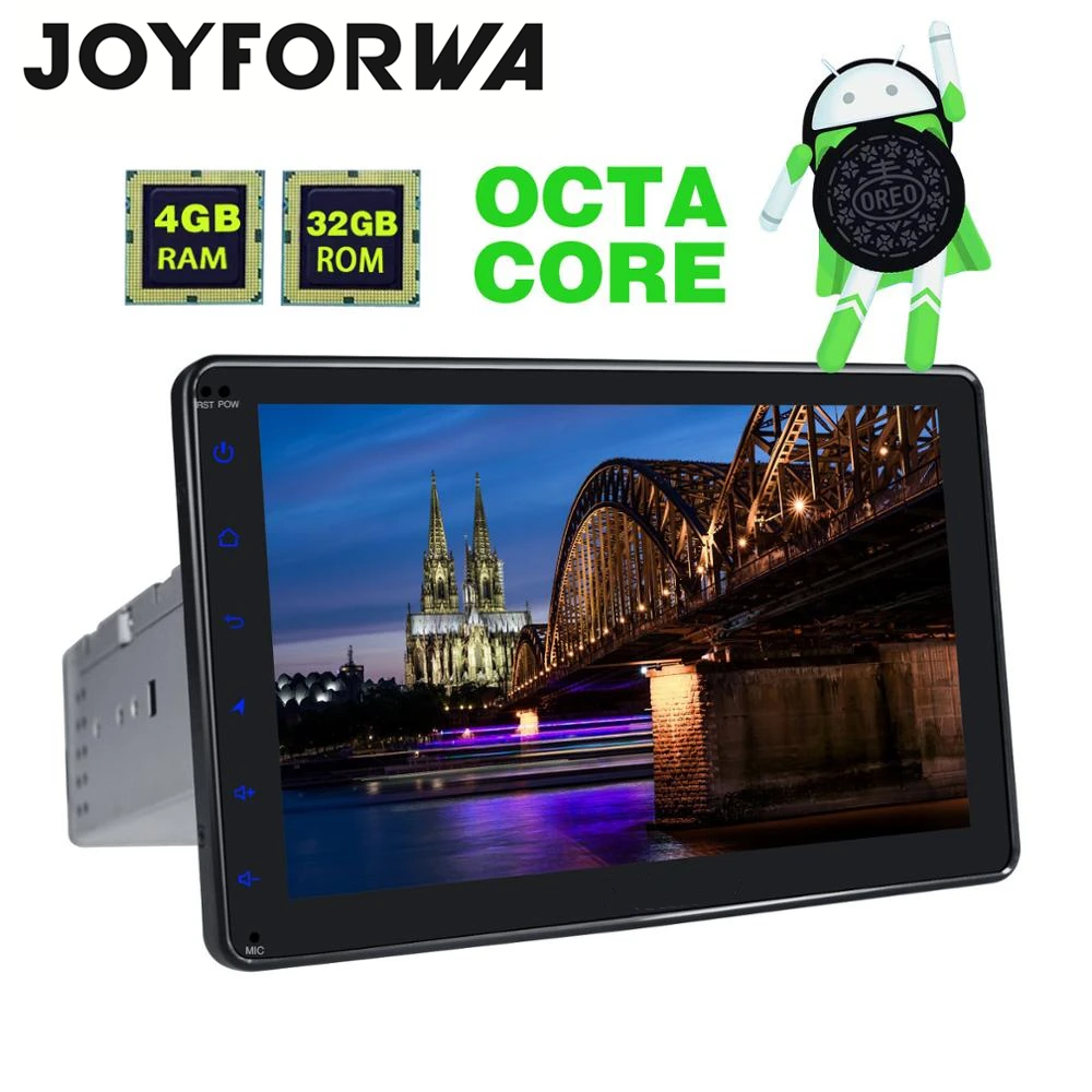 1Din 8 &quotAndroid 1 Восьмиядерный стерео автомобильное радио головное устройство gps Navi