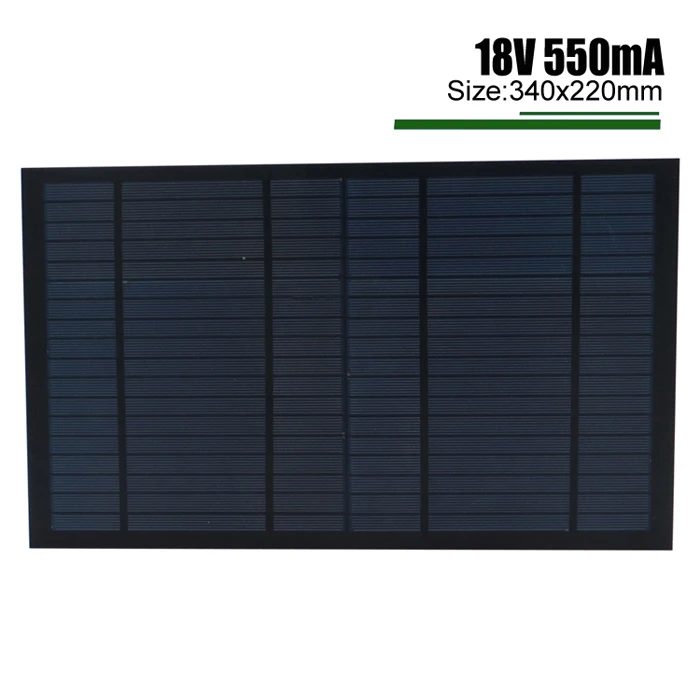 Панели солнечные 1000mA 1670mA 222mA 333mA 467mA 1120mA 556mA 5, 6, 9, 12, 18 V DC элемент для солнечной батареи для мобильного телефона портативное зарядное устройство