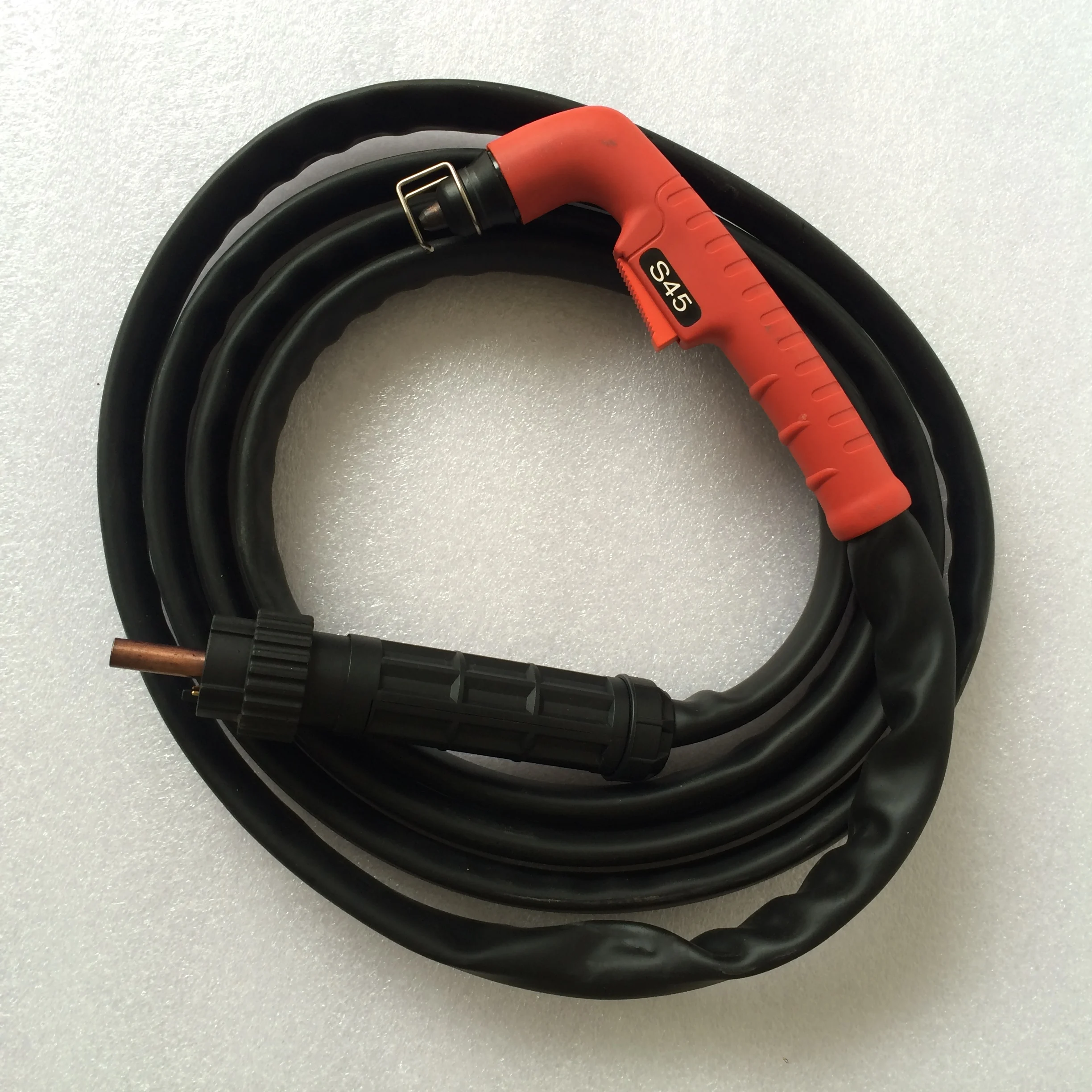 Trafimet Ergocut S45 Plasma Cutter Consumables Torch Complete 4M Cable Pilot Arc with Euro Central Connector Adaptor | Инструменты