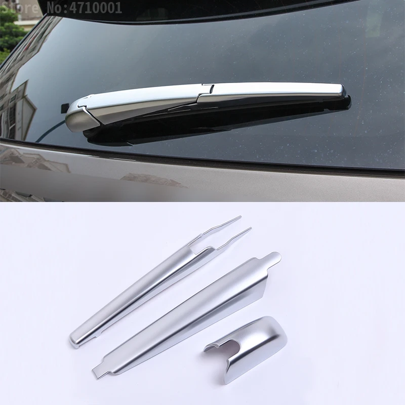 

ABS Chrome Rear Window Wiper Cover Trim For Land Rover Discovery Sport 2015 2016 2017 Car-styling Accessories