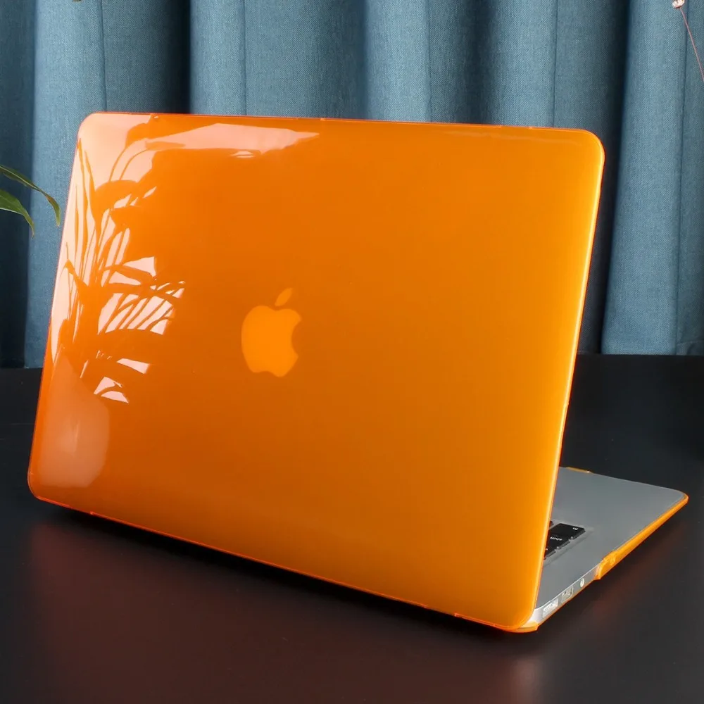 Crystal Clear чехол для Macbook Air Pro retina 11 12 13 15 дюймов Touch Bar сумка-чехол для ноутбука для macbook Air 13 A1932 A1989