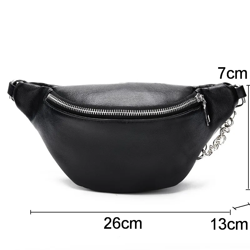 Mododiino модная цепочка из искусственной кожи личи поясная сумка на талию Bananka