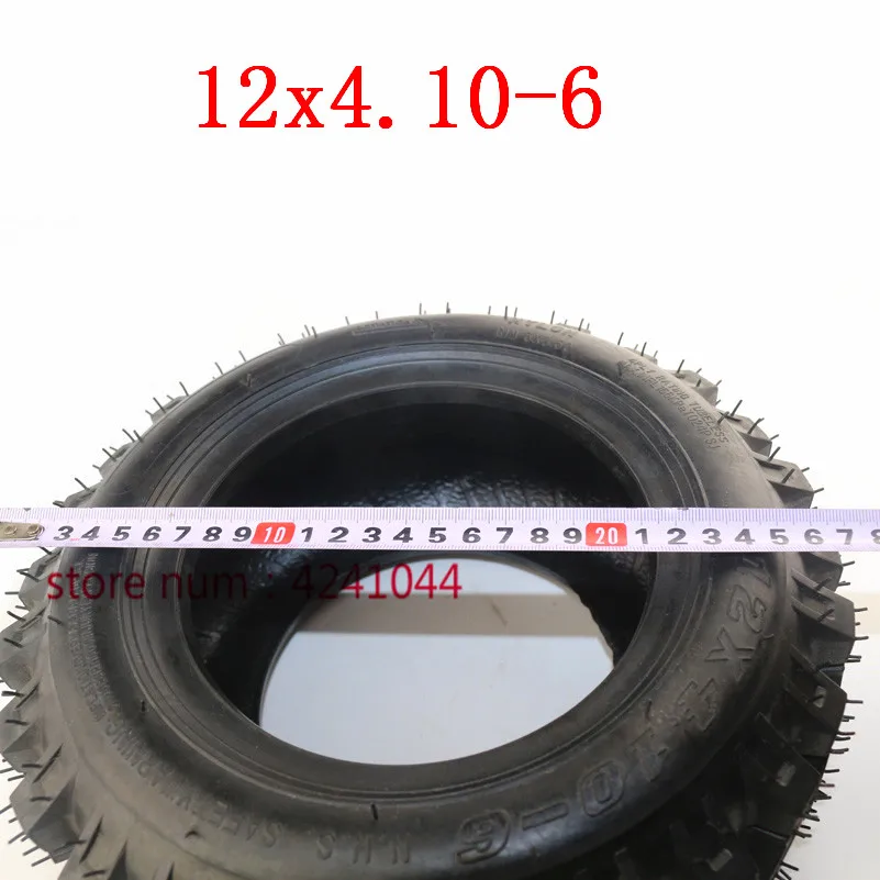 Шина 12x 4 10-6 для ATV Quad Go Kart 47cc 49cc/4 шина газона сада культиватор снегодувка трость |