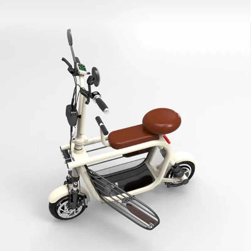 Мотоцикл литиевая батарея электрические мотоциклы 48V 580W Мини Citycoco электрический