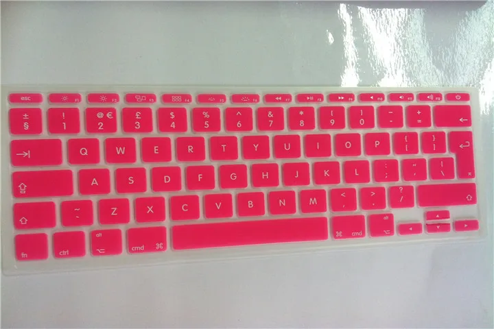 Для Apple Macbook Air 11 Клавиатура Стикер Протектор ВЕЛИКОБРИТАНИИ ЕС Силиконовая Кожа