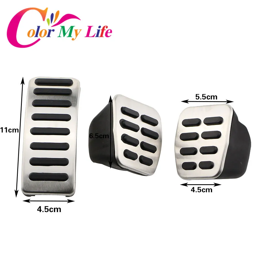 Автомобильный газовый тормоз из нержавеющей стали педали для Seat Cordoba 6K/6L 1995 2008 Leon