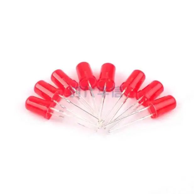 Супер яркая трубка 5 мм 30 шт./красный/зеленый/синий/желтый/белый светодиодный