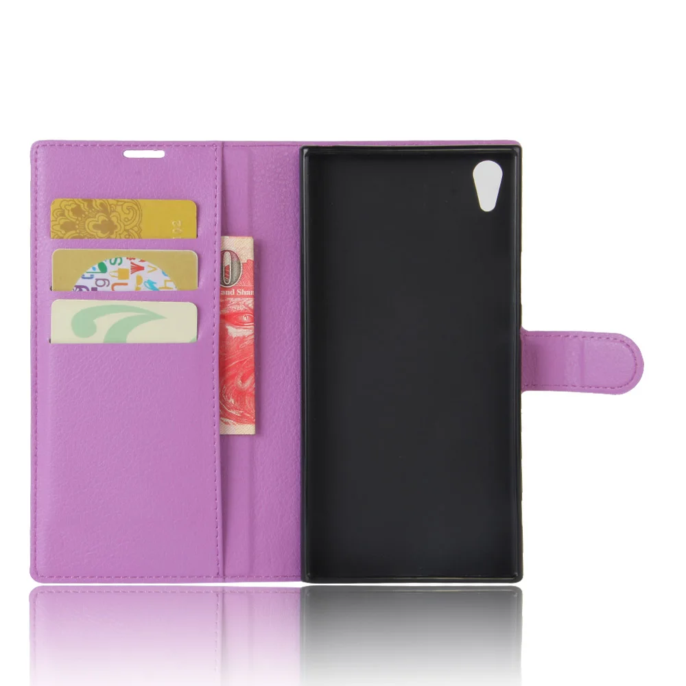 100pcs/lot gligle Card Holder Wallet Case Cover for Sony Xperia XA1 Ultra Protective Shell | Мобильные телефоны и