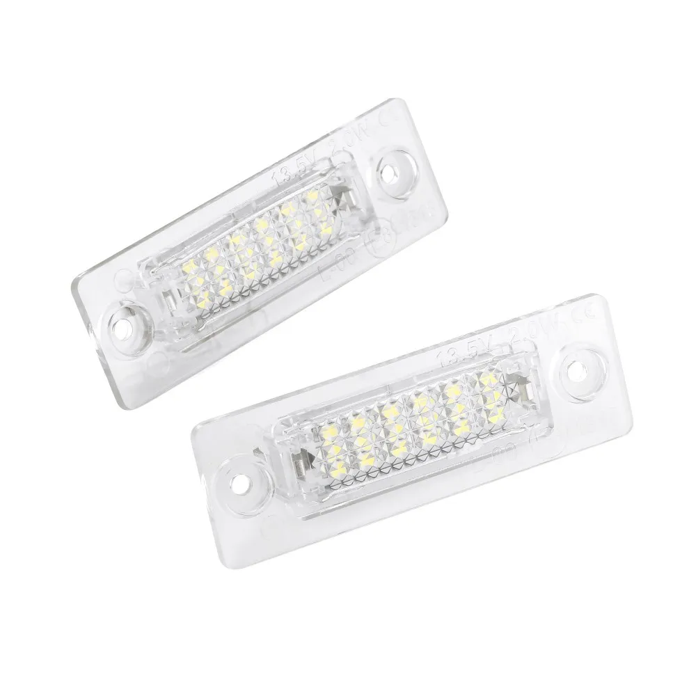 Canubus 18SMD светодиодный номерной знак для Jetta Golf MK5 Passat B5.5 B6 5D Caddy MK3 Touran MK1 Skoda Superb 1 3U B5
