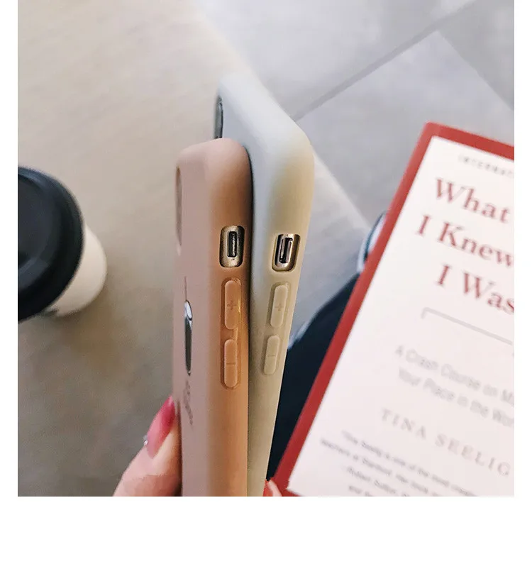 Простой ледяной кофе фри партнер милый чехол для телефона для coque iPhone 7, 8, 6 S, 7 Plus, 11 Pro, XS MAX чехол силиконовый чехол для iPhone X, XR