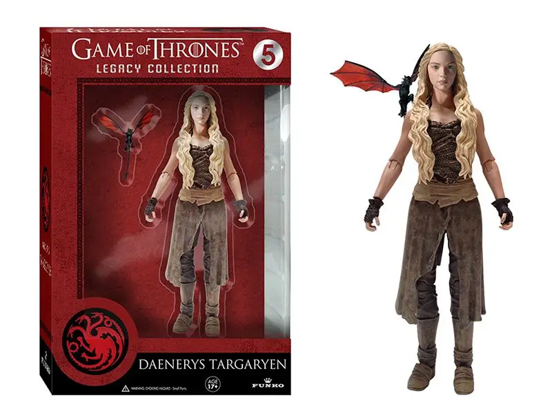 Официальная коллекция Funko Legacy фигурка 6 ''ТВ: Игра престолов-Дейенерис Таргариен Коллекционная модель игрушки в коробке