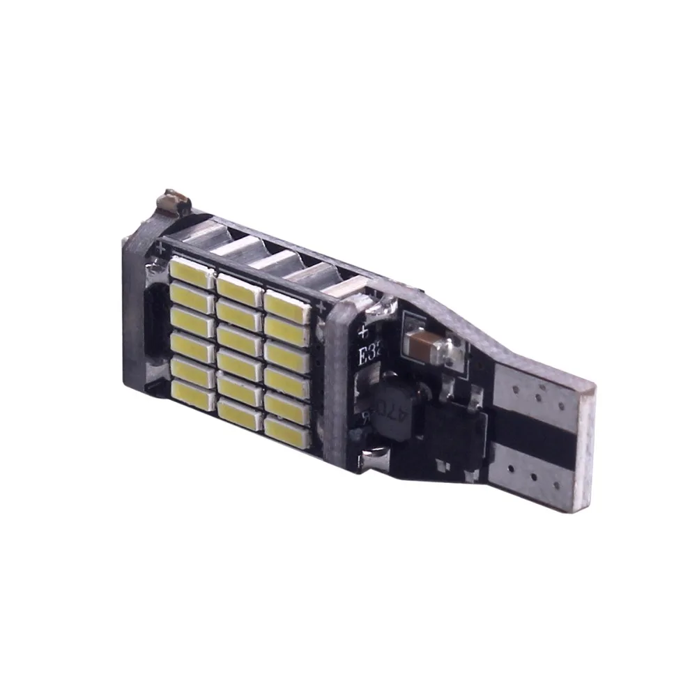 10 шт. автомобильный Стайлинг W16W T15 921 45SMD LED 4014 чип лампа высокой мощности