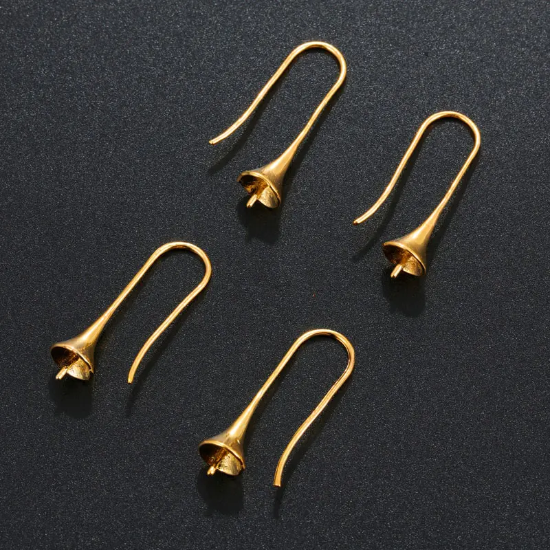 Новые ювелирные изделия ручной работы 4 шт. серьги из нержавеющей стали крючок