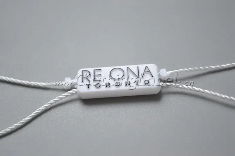 Веревка для бирки пластиковое уплотнение прикрепить к бирке подвешивания