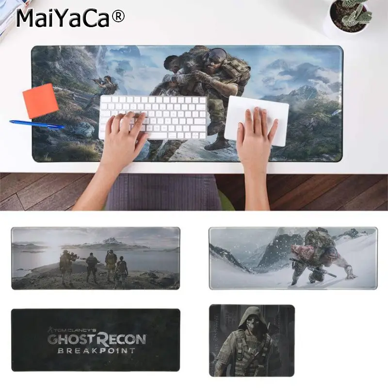 Забавный коврик для мыши Maiyaca Tom Clancys Ghost Recon удобный игровой резиновый ПК