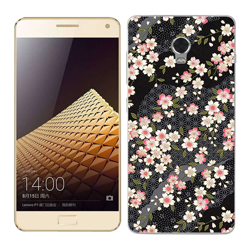 Чехол для телефона Lenovo Vibe P1 TPU мягкий чехол задней панели силиконовый с