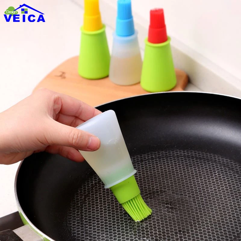 Veica 1 шт. Новое поступление силиконовая кисточка для масла Кондитерская барбекю