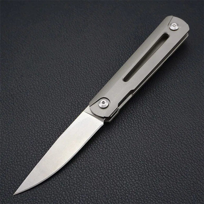 Новинка Zebra MS2 карманный складной нож шариковый подшипник Флиппер s35vn лезвие титановая ручка для кемпинга выживания Спасательные Ножи EDC инструменты