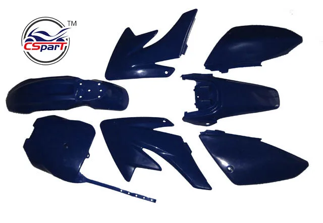 Пластиковый комплект обтекателей крыло Защитная крышка для CRF70 внедорожника