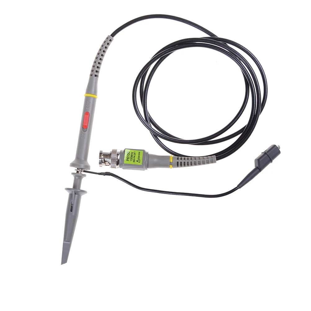 1 шт. P6100 щуп осциллографа DC 6MHz 100MHz зонд|p6100 oscilloscope probe|scope clip probeoscilloscope probe |
