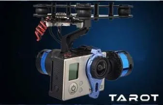 Акция + Бесплатная доставка Новый 2-осевой бесщеточный шарнир для Gopro 2/3 с