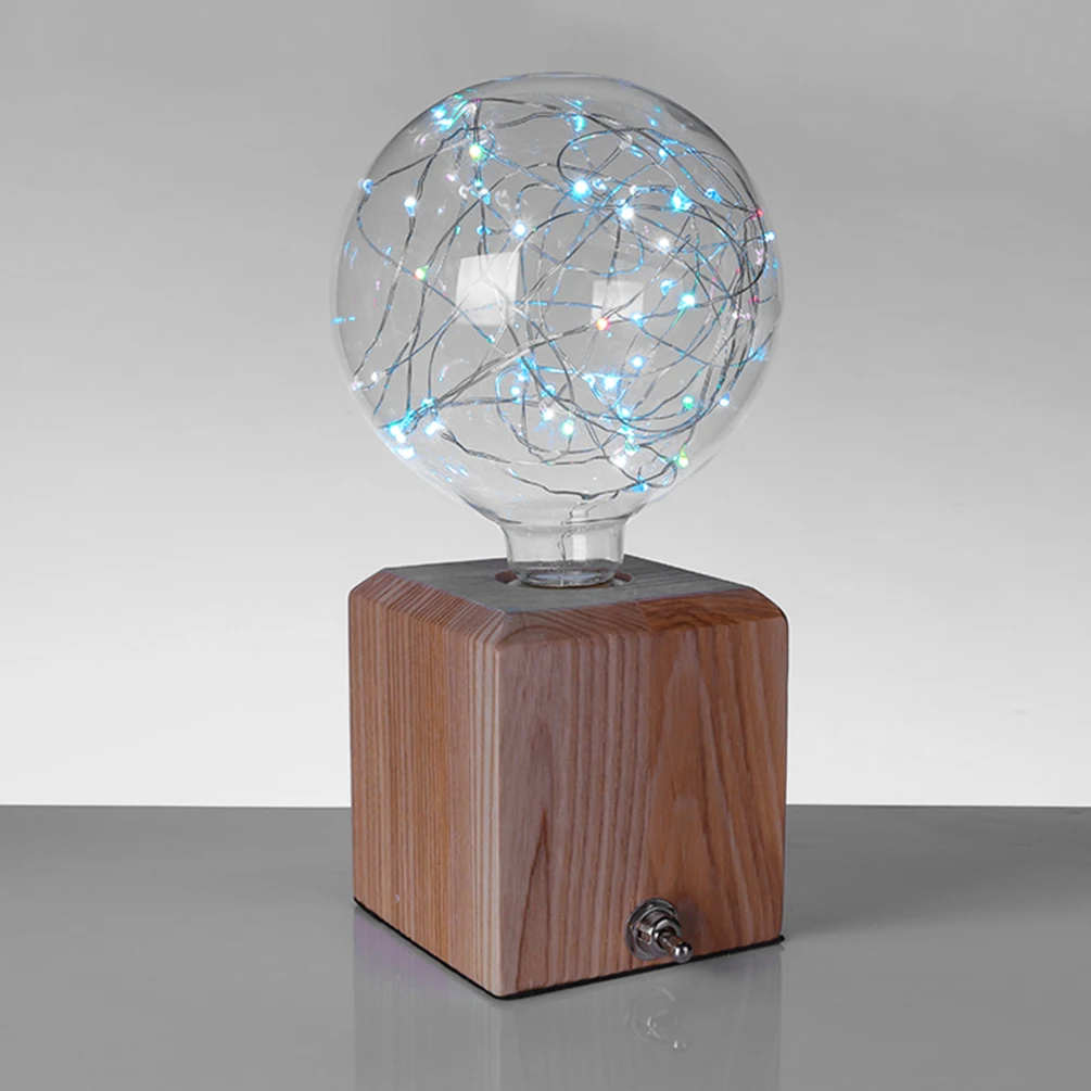 LEDGLE 2W Chic G27 цветная светодиодная лампочка декоративная гирлянда уникальная