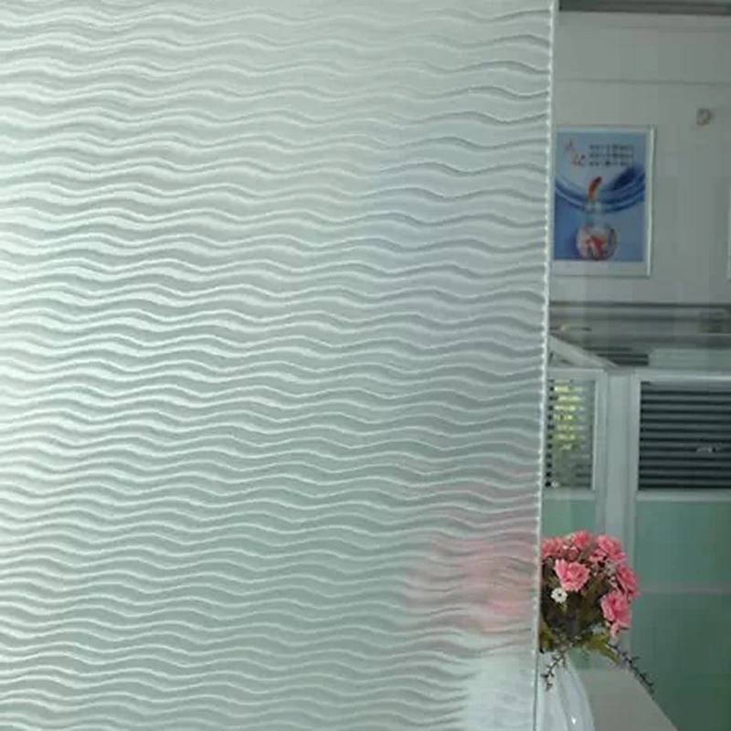 30/45/60*100 см 3D утолщенной с волнистым рисунком для матирования оконного стекла