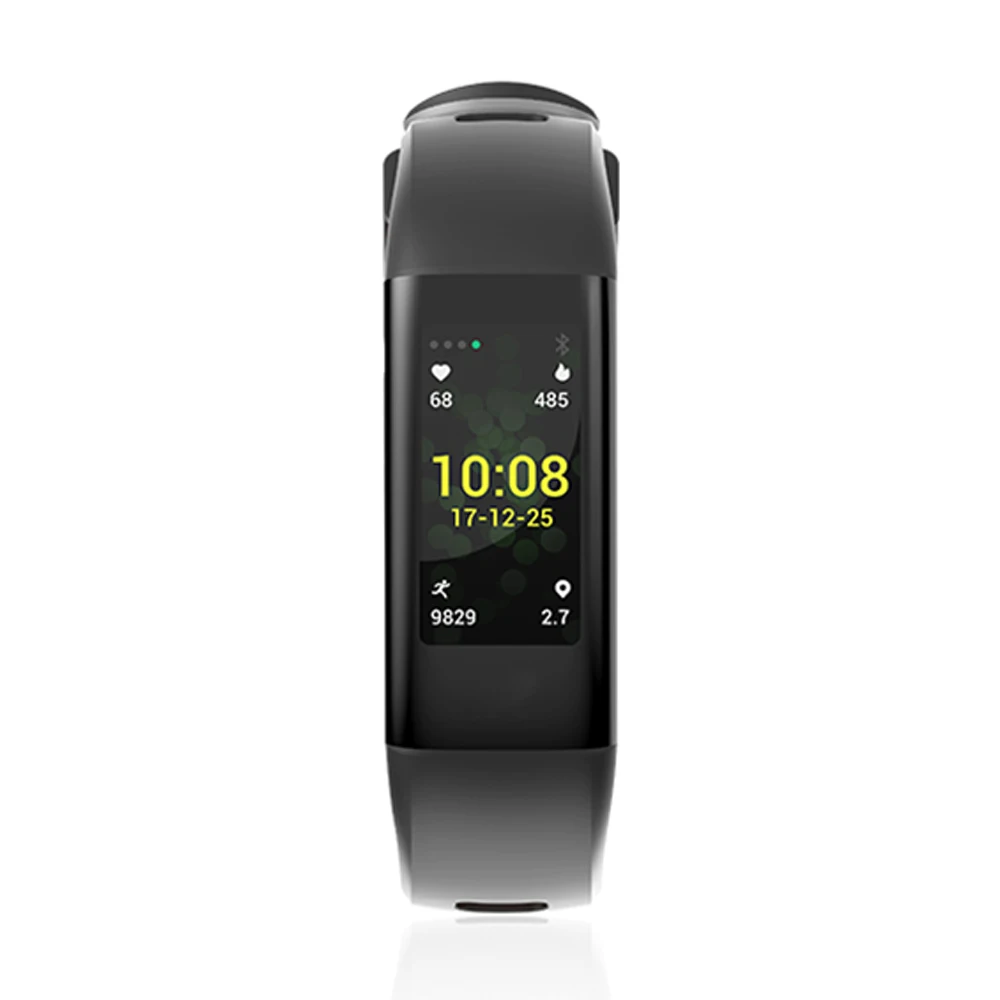 MEMTEQ умный Браслет Цвет Экран Bluetooth монитор сердечного ритма Фитнес трекер Smartband