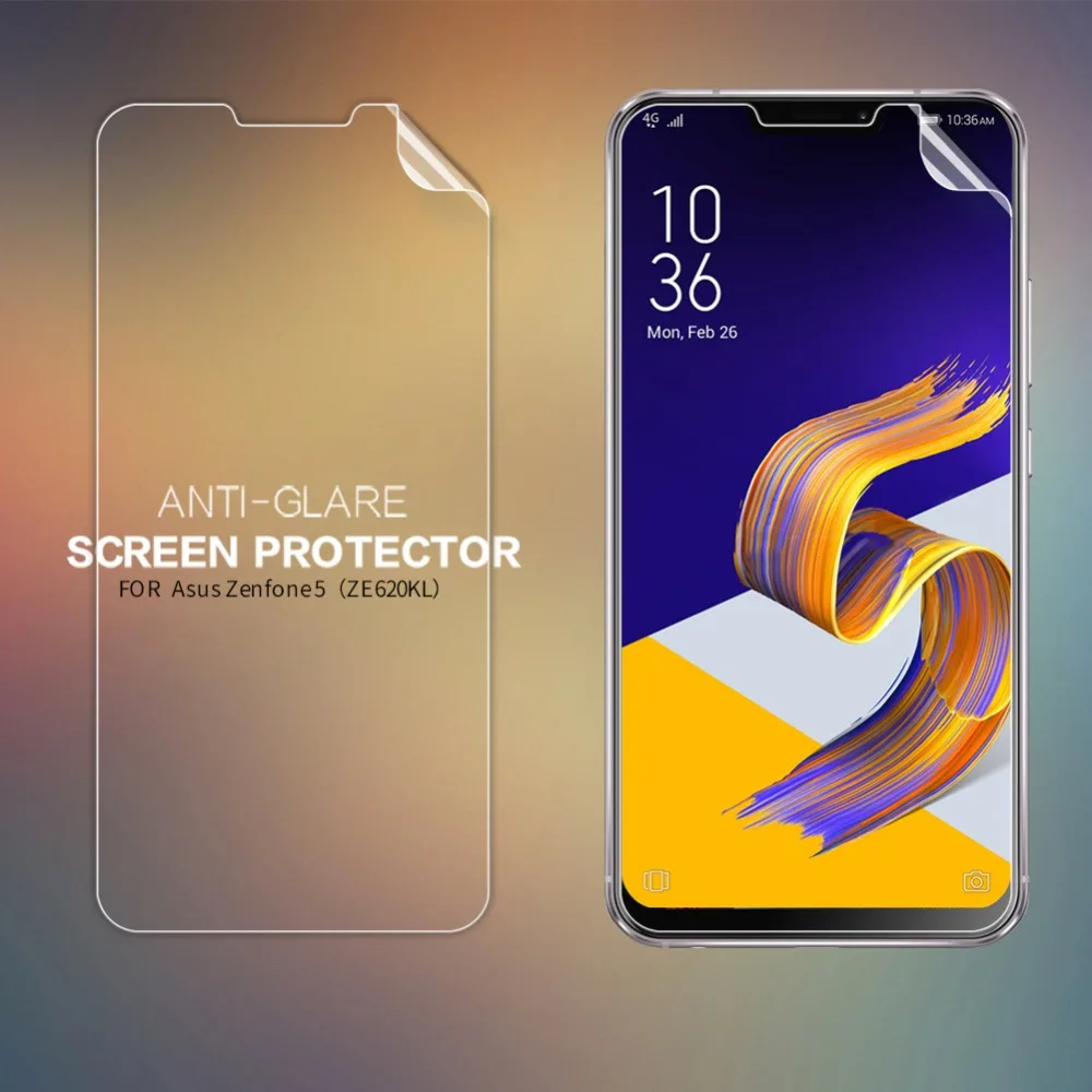 Оригинал NILLKIN Super Clear HD защитная пленка для Asus ZE620KL Zenfone 5 Экран протектор фильм |