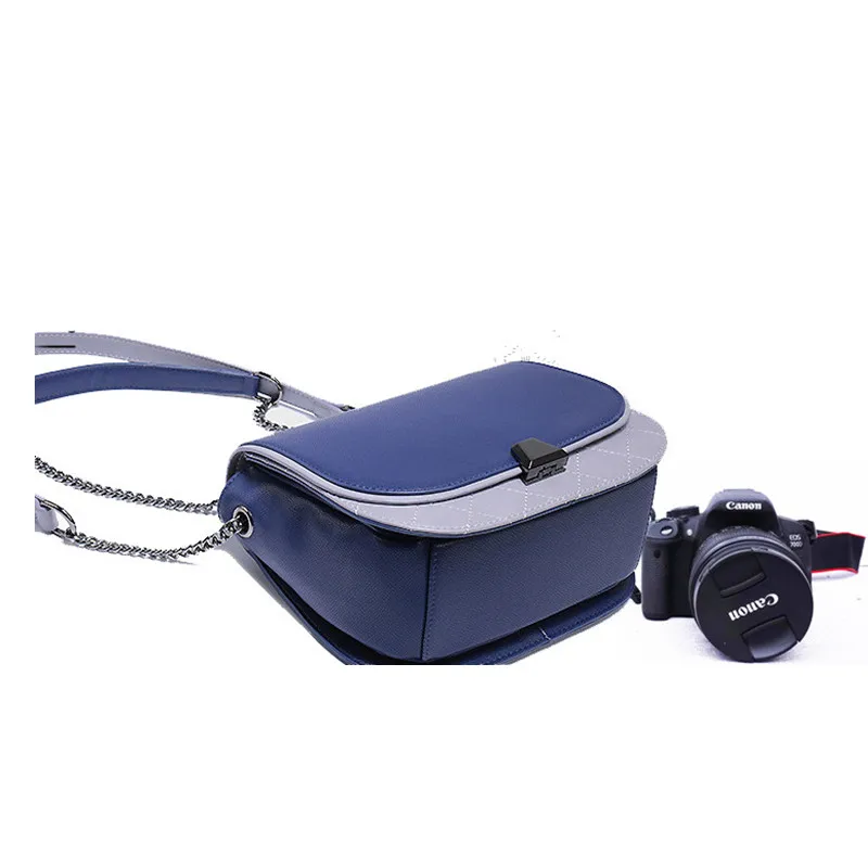 Vento Marea женские сумки почтальонов с цепями сумка Bolsa Feminina PU кожаная черная через