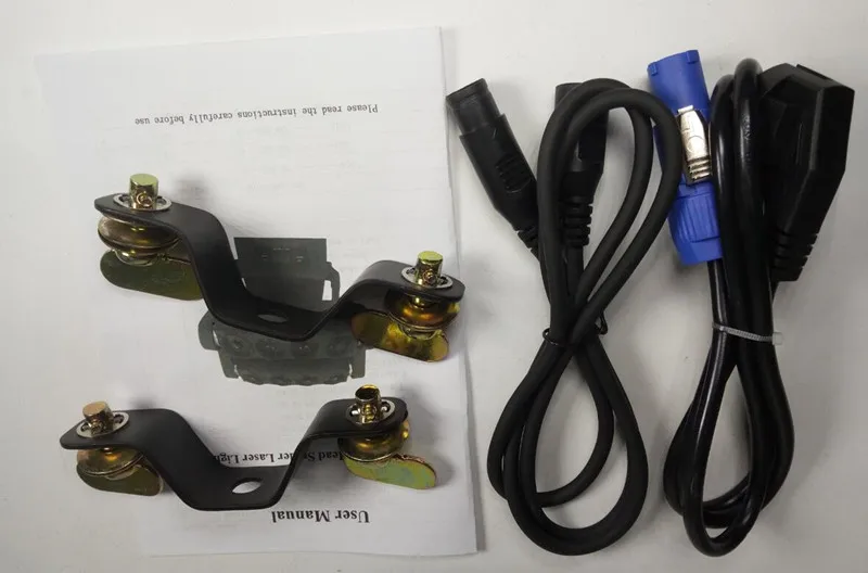 2 шт./RGB светодиодные прожекторы паук движущиеся лазерные огни dmx512 управление AC110