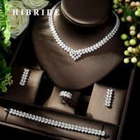 hibride luxury wedding jewelry trendy design for women elegant aaa cz ladies jewelry with high quality bijoux femme n 156