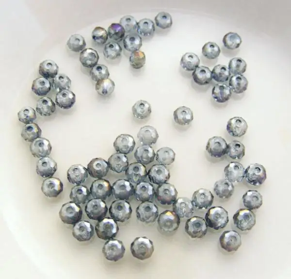 

2017 Real Sale Round-brilliant-shape 3x2mm Faceted Rondelles Crystal Beads Two Tone Dark Violet Abacus