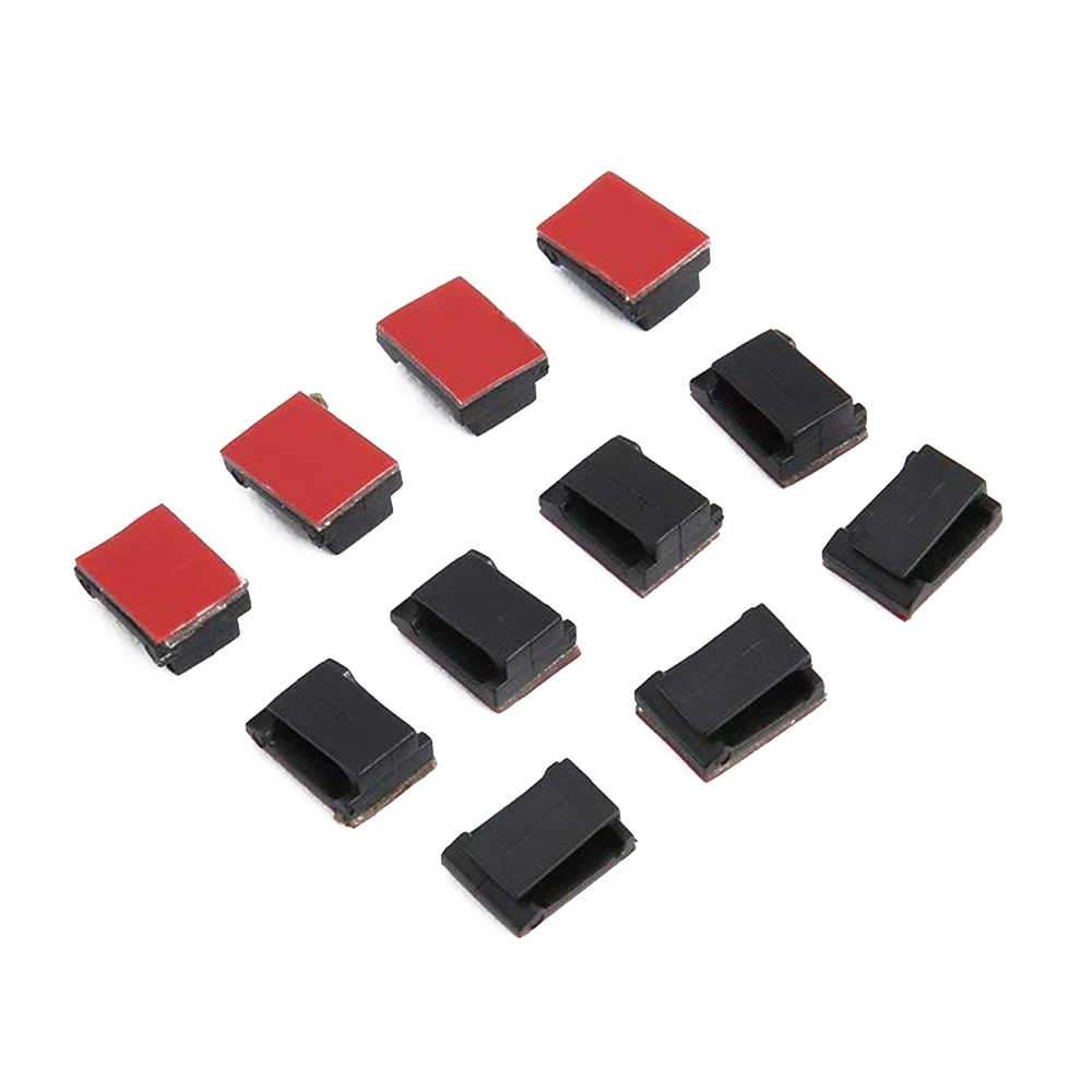 100 шт. клейкие зажимы для кабелей проводов автомобильный Кабельный органайзер