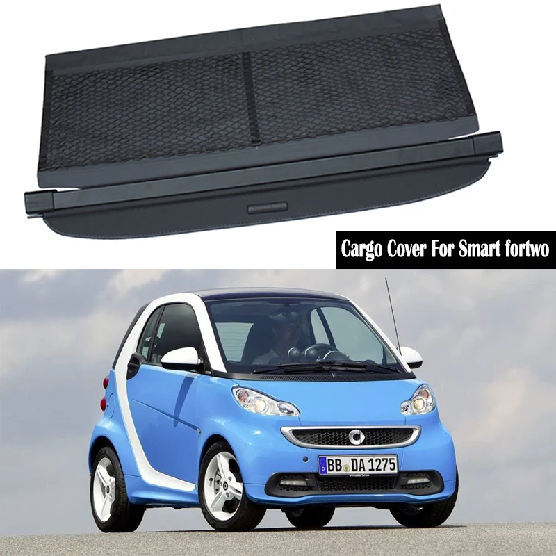 Задний грузовой Чехол для Smart fortwo 2009 2010 2011 2012 2013 2014 конфиденциальность багажник